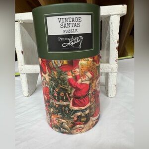 Primitives by Kathy Vintage Santas Puzzle 500 piece